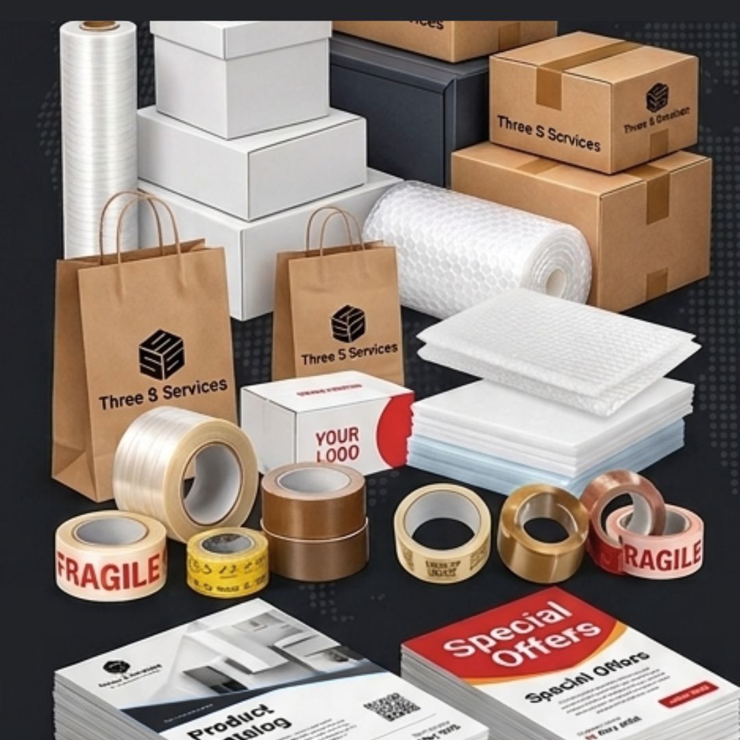 Premium Packaging Solutions & General Order Supplies – Three S Services