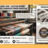 Label Hub – Custom Woven Labels Manufacturer Pakistan