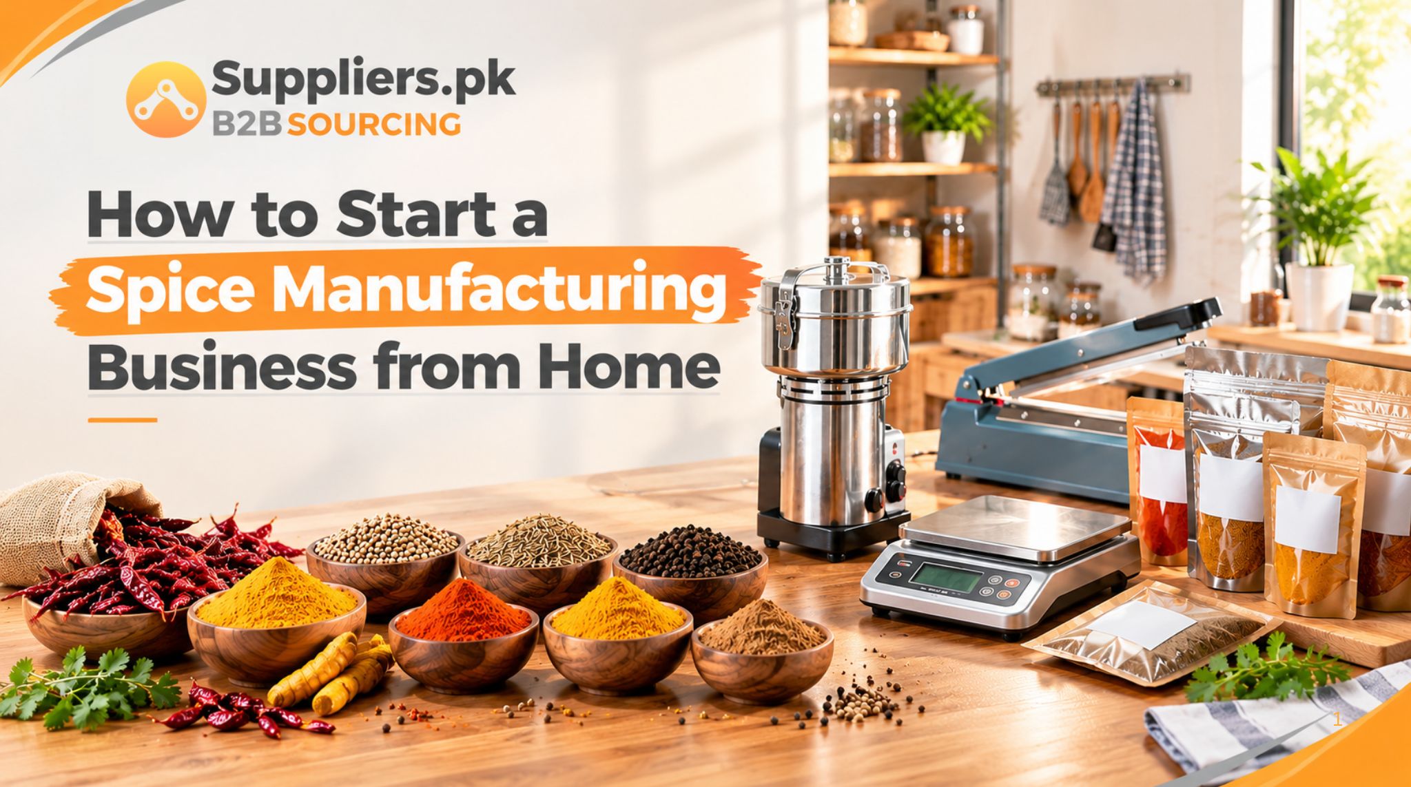 How to Start A Spice Manufacturing Business from Home