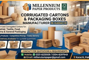 Corrugated Cartons & Packaging Boxes Manufacturer in Karachi